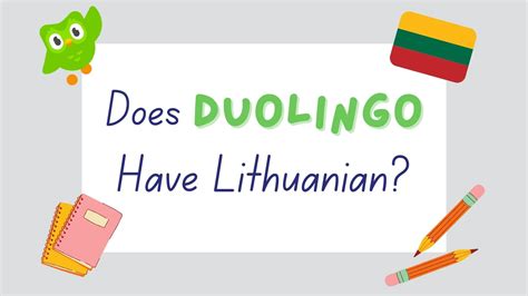 does duolingo have lithuanian.